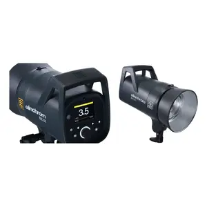Студийная вспышка Elinchrom E20736 — 131 Ws, мин 7 Ws, цветовая температура 150 K, питание AC 100–240 В, чёрная