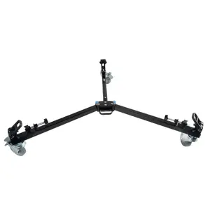 Statīva ratiņi Sirui DT-06 — alumīnijs, diametrs 111 cm, svars 2.92 kg, melna