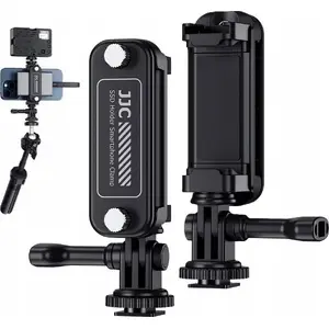 Stativa piederums JJC 360s ar 1/4" ISO statīva ligzdu telefonam, GoPro un SSD (SPC-S25)