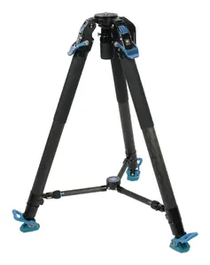 Statīvs Sirui SVT75 PRO fotokamerām — 3 kājas, maksimālais augstums 153 cm, minimālais 21 cm, nestspēja 25 kg, svars 4.3 kg, melns