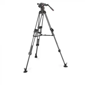 Штатив Manfrotto Nitrotech 608 для экшн‑камер — 3 ножки, макс. высота 173 см, грузоподъёмность 8 кг, вес 5.8 кг, чёрный
