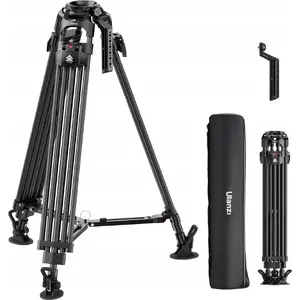 Tripod for Video Filming Ulanzi T047 — load 25 kg, max height 149.5 cm, 75 mm bowl