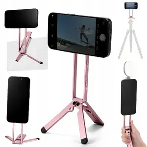 Stativa turētājs 3‑in‑1 Vlog Video Foto magnētisks MagSafe priekš iPhone K&F SB11163 Rozā