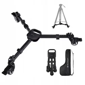 Tripod Dolly Cart for Tripod K&F SB10566 wheeled base for studio and location use
