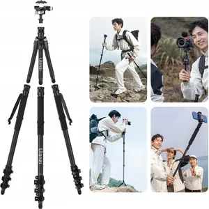 Statīvs Ulanzi TT35 (T068) 5‑1 profesionāls fotostatīvs, maksimālais augstums 146 cm