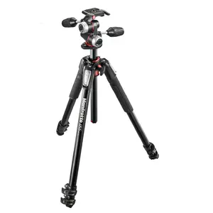 Statīvs Manfrotto MK055XPRO3-3W digitālajām/filmkamerām — 3 kāju, maksimālais augstums 183 cm, minimālais 9 cm, nestspēja 8 kg, melns