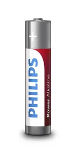Alkaline AAA single-use batteries Philips Power LR03P32FV/10 — pack of 32, cylindrical
