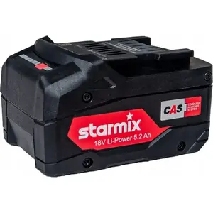 Rechargeable Battery starmix 18V 5.2 Ah – Lithium-Ion Power Pack