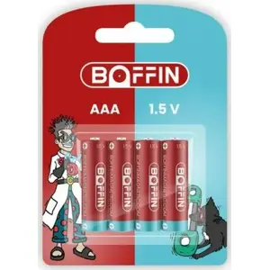 Boffin AAA (R03) sārmainas baterijas — komplekts 4 gab.