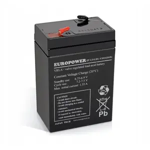 Свинцово-кислотный аккумулятор europower EP4.5-6 6V 4.5Ah