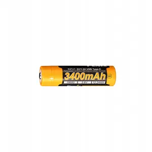 Rechargeable 18650 Lithium-ion Battery No name ARB-L18U V3.0 3400 mAh USB (compatible 18650)