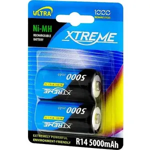 Rechargeable Battery XTREME C / R14 5000mAh (pack of 2)