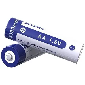 Rechargeable AA NiMH Batteries XTAR R06 1.5V 2000mAh — pack of 4 with protection
