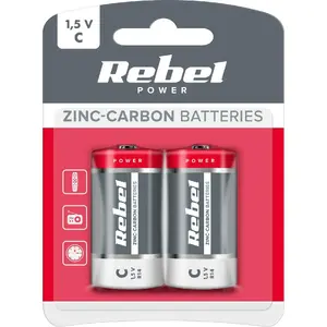 Battery C (R14) Rebel — pack of 2