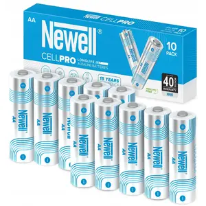Baterijas Philips AA (R6) — 10 gab., sārmainās šūnas