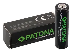 Uzlādējamā baterija PATONA 6519 ICR14500 Li‑Ion 50,5 mm × 14 mm 20 g