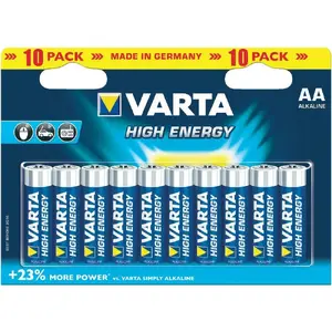 Single-use AA alkaline battery Varta HIGH ENERGY — AA, cylindrical, 23.8 g