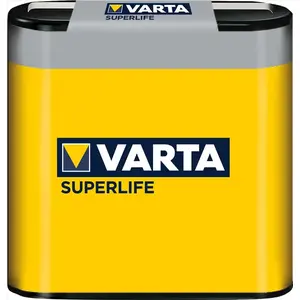 Battery Varta SUPERLIFE 4.5 V — Zinc‑carbon, 4.5V, Height 67 mm, Weight 109 g