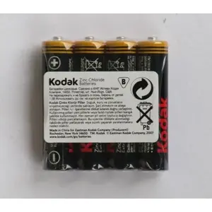 Baterijas Kodak AAA (R03) — 4 gab.