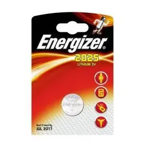 Литиевая таблеточная батарейка Energizer ENCR2025 CR2025 одноразовая 3В