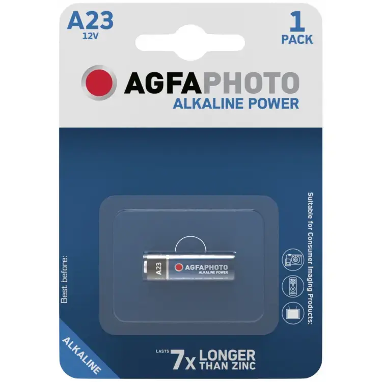 AgfaPhoto Uzlādējama A23 Alkaline 110-803807 Photo 2