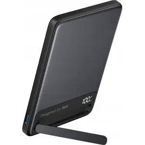 Magnētiska bezvadu powerbank Adam Elements INIU Powerbank MagPro Slim 10000mAh melns