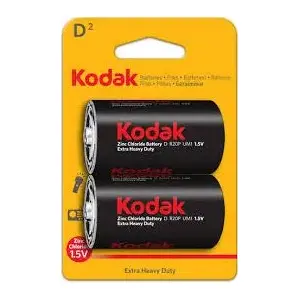 Baterija Kodak D (R20) Extra Heavy Duty 6000 mAh — 2 gab.