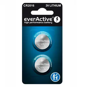 Coin cell battery No name CR2016 — 3V lithium, 2-pack