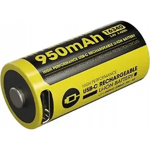 Rechargeable Battery Nitecore NL169 USB-C by Nitecore — model NITNL169R