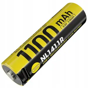 Rechargeable Li‑ion Battery Nitecore NL1411 14500 1100mAh