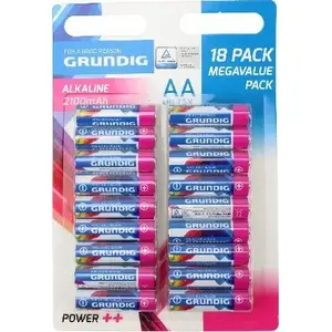 Battery pack GRUNDIG AA / LR6 1.5V alkaline batteries, set of 18