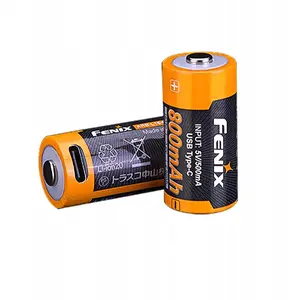 Rechargeable Li-ion Battery No name ARB-L16U (16340, 800 mAh, 3.6 V, USB rechargeable)