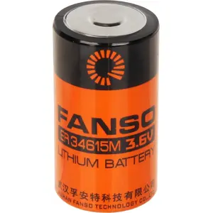 Lithium Thionyl Chloride Battery SATEL BAT-ER34615 3.6 V ER34615M (AA-size D-cell format)