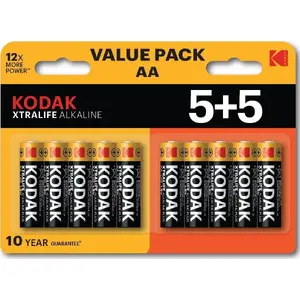 Battery pack Kodak Xtralife AA / R6 — 10 pieces