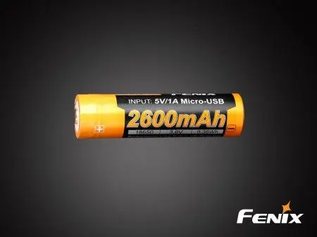 Uzlādējama Li‑Ion akumulatora Fenix ARB-L18-2600U —