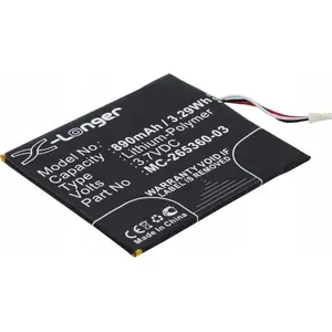 Battery Cameron Sino replacement for Amazon Kindle models 7/8/X 499/558 (MC-265360-03 / 58-000083 / 58-000151)
