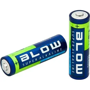 BLOW Alkaline AA (R6) Batteries 2 pcs — disposable household batteries