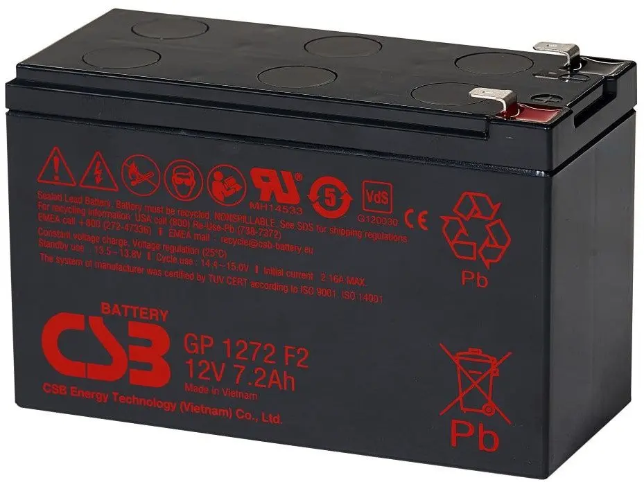 CSB GP1272F2 UPS battery 12 V Photo 2