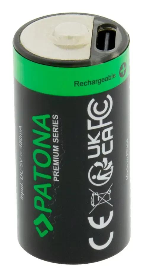 PATONA Rechargeable Lithium CR123A battery Photo 3