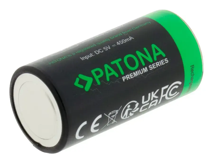 PATONA Rechargeable Lithium CR123A battery Photo 5