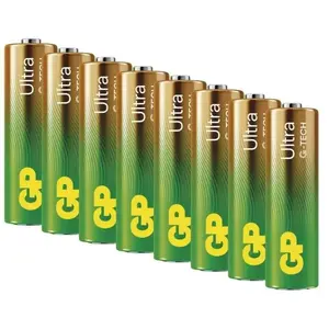 Baterija GP AA 1.5V alkaliskā vienreizlietojamā, 8 gab. blisterī