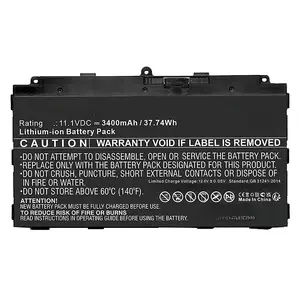 Klēpjdatora akumulators RAYOVAC MBXFU-BA0046 14.4V 50.00Wh 3470mAh