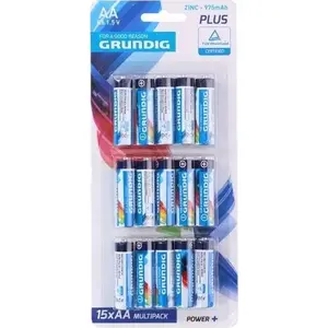 Rechargeable AA Batteries GRUNDIG R6 975mAh – 15 pcs