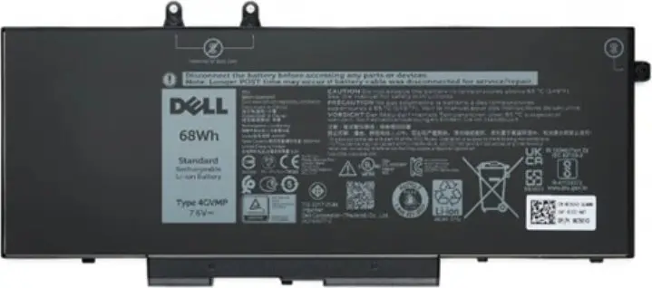 Origin Dell akumulators 4‑cell 68Wh G826Y Photo 7