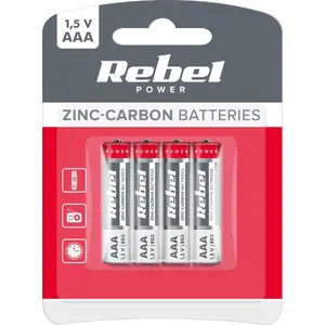 Battery Rebel AAA (R03) Greencell 4 pcs