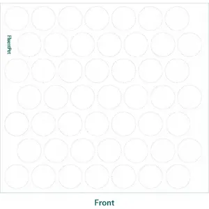 Наклейки Flic Basic для маркировки кнопок — самоклеящиеся стикеры FluentPet (набор листов)