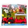 MATTEL Fisher-Price Little People Caring for Animals трактор Photo 6