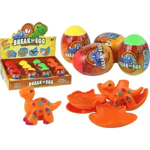 Игрушка LEANToys Волшебное Ломающееся Яйцо — Динозавр 6 см, 4 цвета