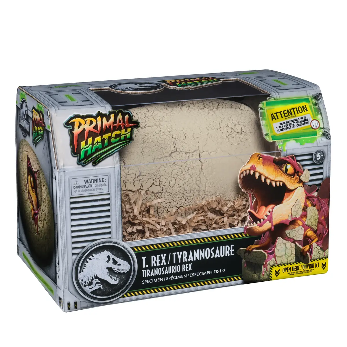 Spinmaster Jurassic World Primal Hatch — интерактивный динозавр Photo 7