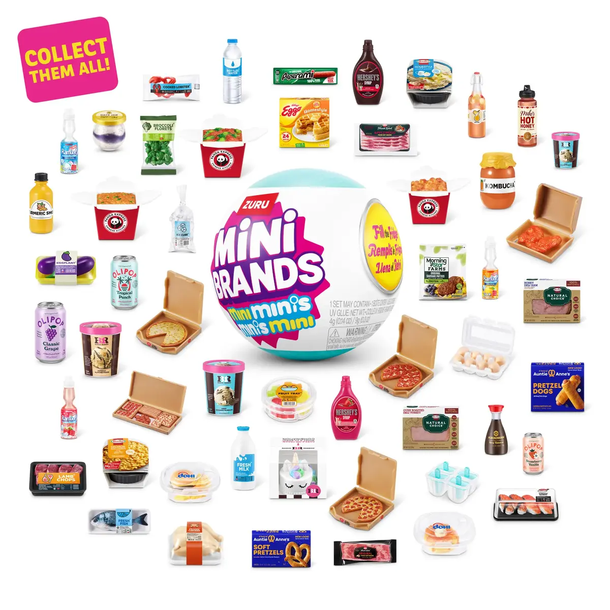 Zuru Mini Brands Fill The Fridge 1. sērijas kapsula Photo 14